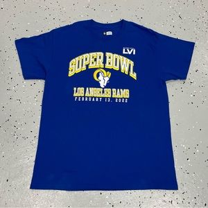 Los Angeles Rams 2022 Super Bowl Champions T-Shirt Mens Size Large NFL